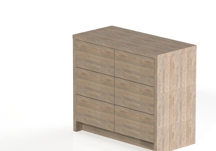 El Caribe dresser, 42 inch