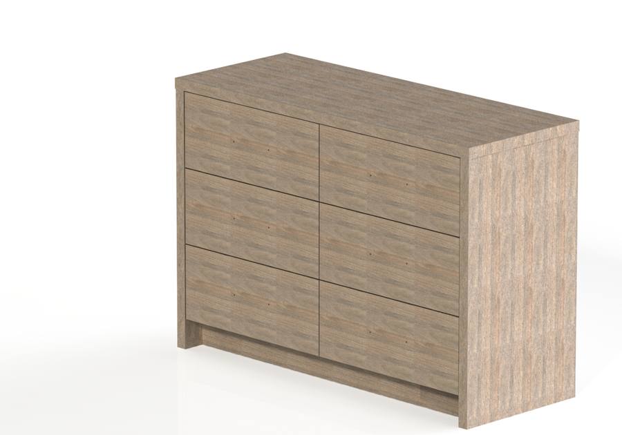 El Caribe dresser, 52 inch