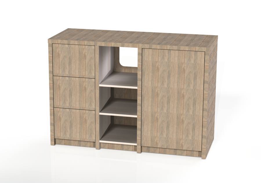 El Caribe microfridge combo