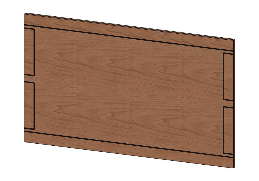 Paris king headboard