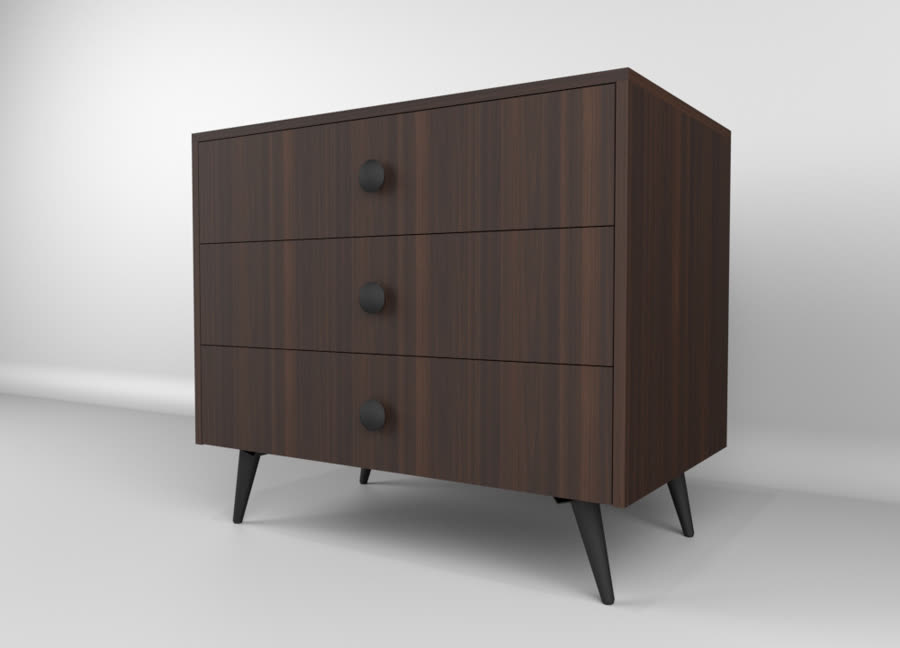 Venezia 3-drawer dresser