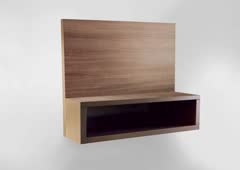 Adeyo floating nightstand