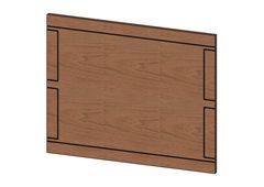 Paris queen headboard