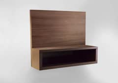 Sabi floating nightstand