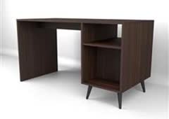 Venezia desk side chest, open