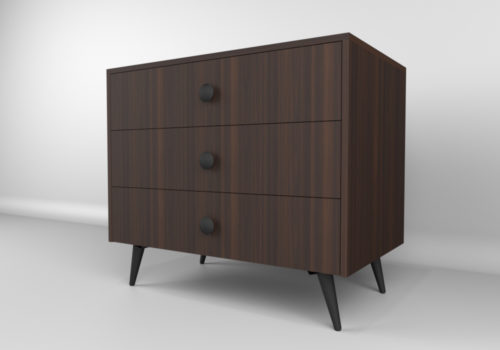 Venezia dresser 3 drawer